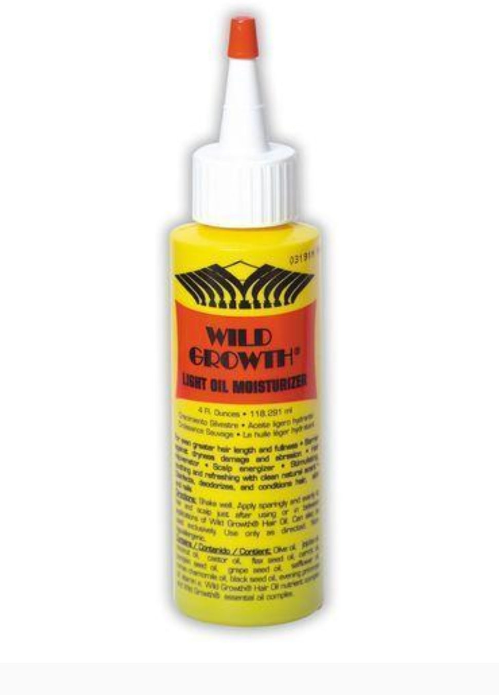 Wild Growth Light Oil Moisturizer 4oz