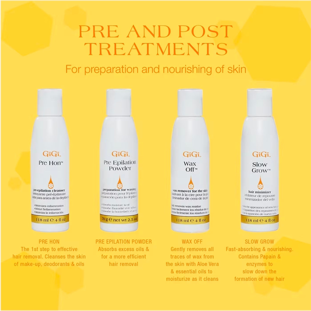 Gigi At Home Beginner Waxing Starter Kit