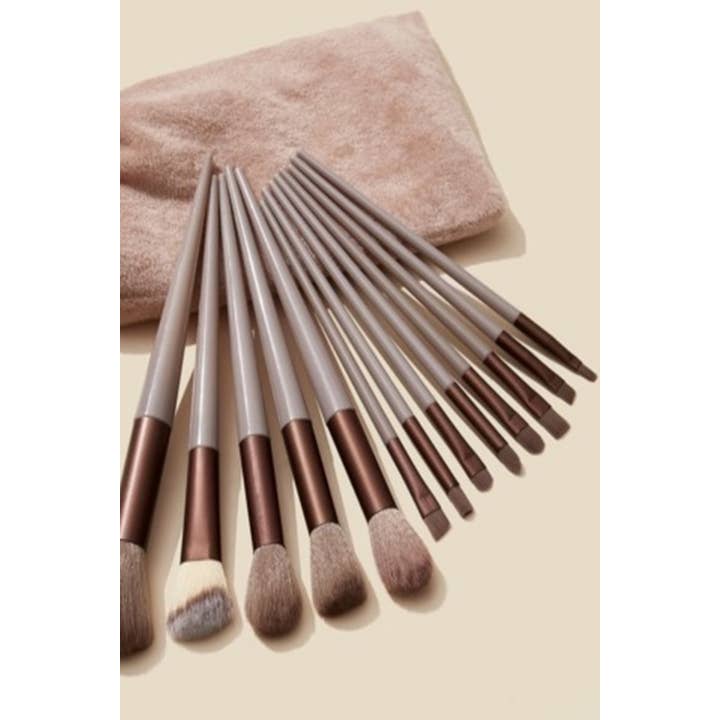 Wholesale 13pcs Makeup Brush Set w/ Storage Bag