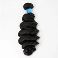 TedHair 14-26 Inch Ocean Wavy Virgin Brazilian Hair #1B Natural Black