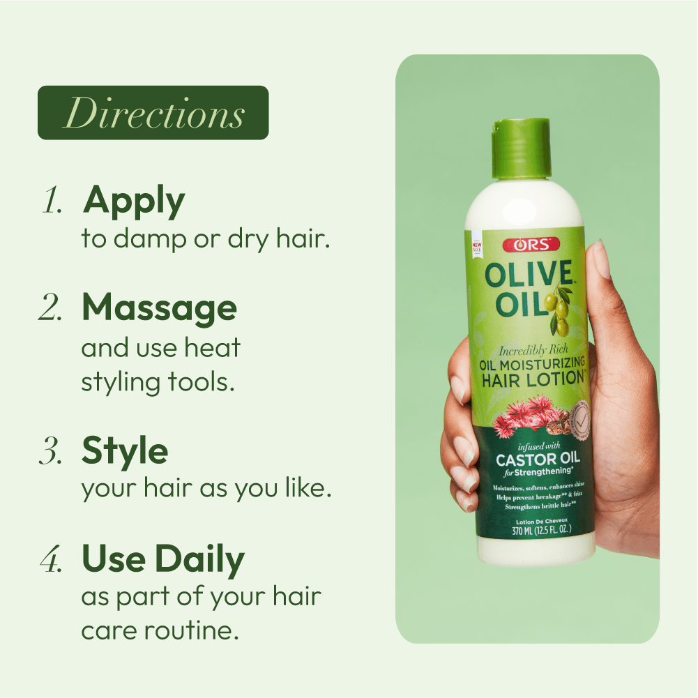 ORS Olive Oil Shampoo, Conditioner & Hair Lotion 3-Piece Set