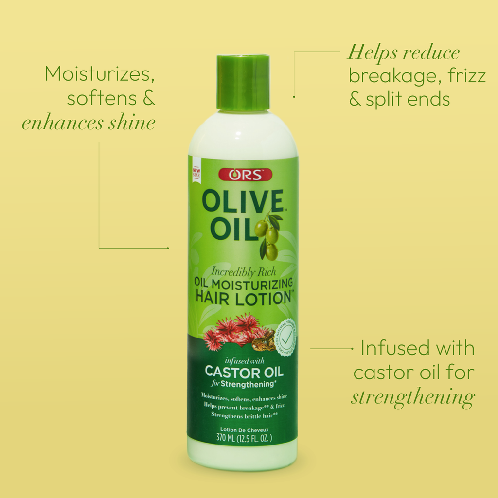 ORS Olive Oil Moisturizing Hair Lotion for Strengthening (8.5 oz)
