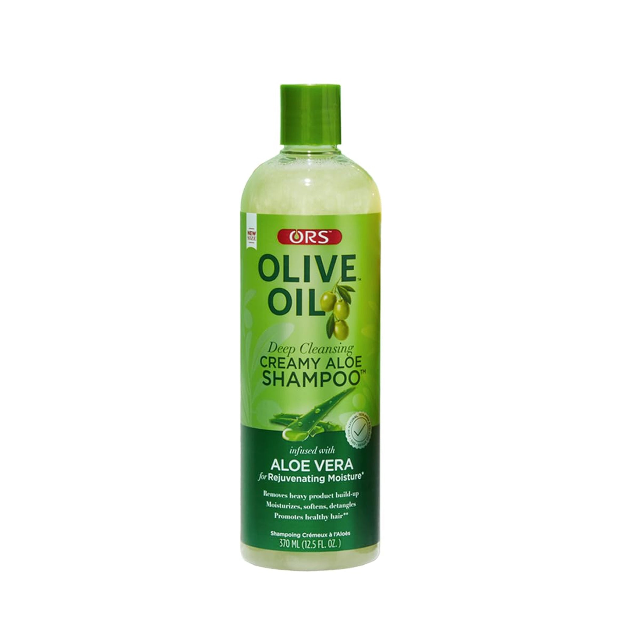 ORS Olive Oil Creamy Aloe Shampoo for Rejuvenating Moisture (12.5 oz)