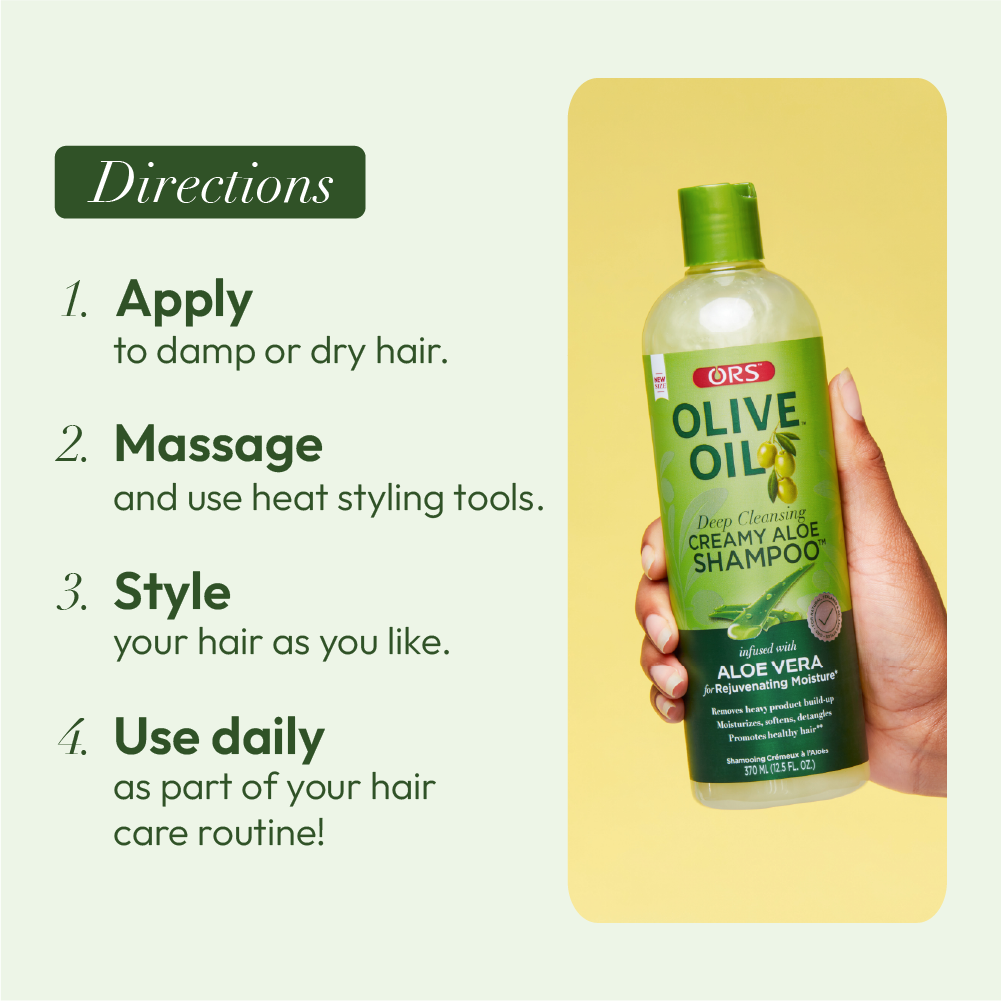 ORS Olive Oil Shampoo & Conditioner for Complete Moisture (12.5 oz) 2-Piece Set