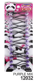 14 Ball / 12mm Ball Ponytail Holders - Multiple Colors (1PC/Single)