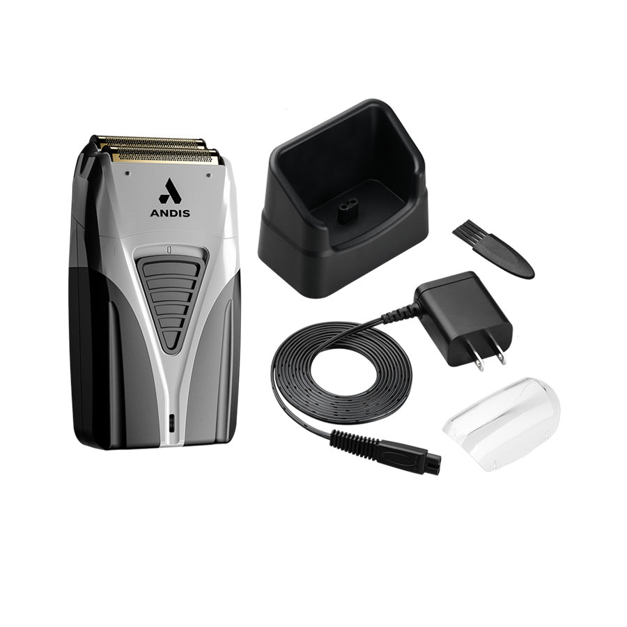 Andis ProFoil Lithium Plus Titanium Foil Shaver, Black