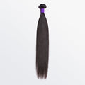 TedHair 14-30 Inch 12A Premium Raw Indian Hair Straight #1B Natural Black ｜One Bundle