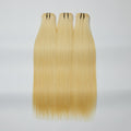 TedHair 12-30 Inch 12A Raw Hair #613 Lightest Blonde Straight