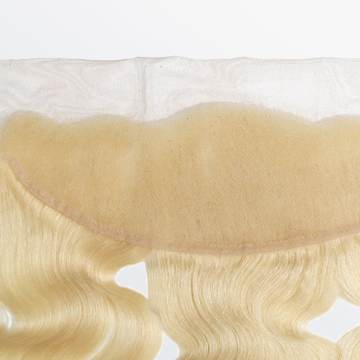 TedHair 14-20 Inch 13" x 4" Body Wavy Free Parted #613 Frontal