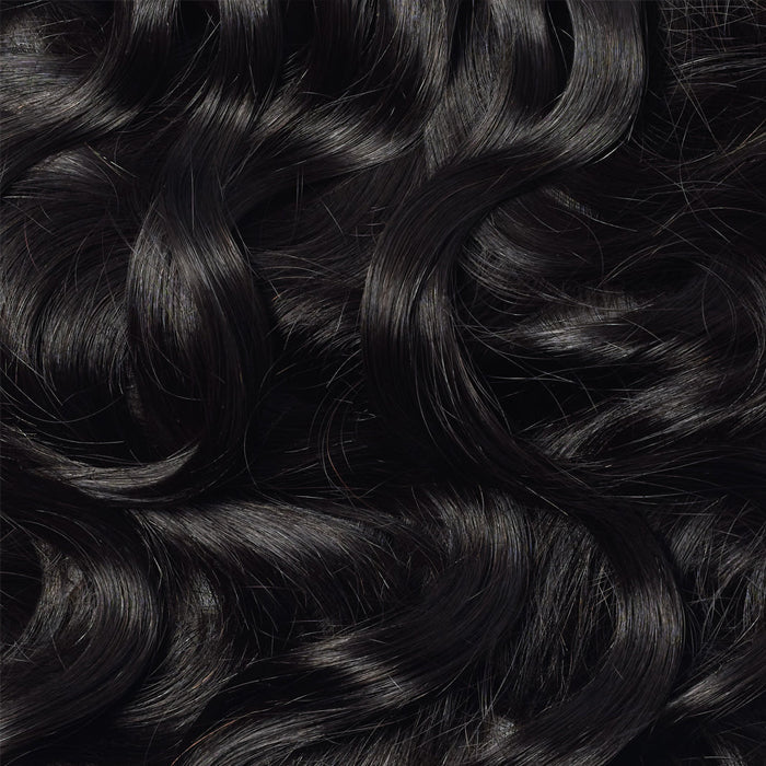 T TED 18-22 Inches Body Wavy Seamless Clip Ins