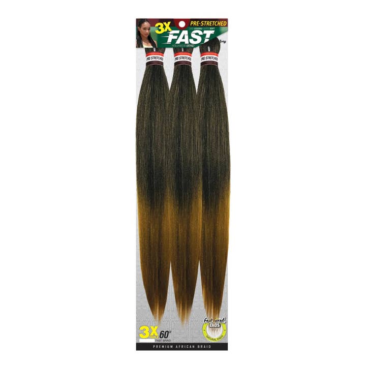 Wholesale Fast Braid 3x - 60" | Synthetic Jumbo Braid
