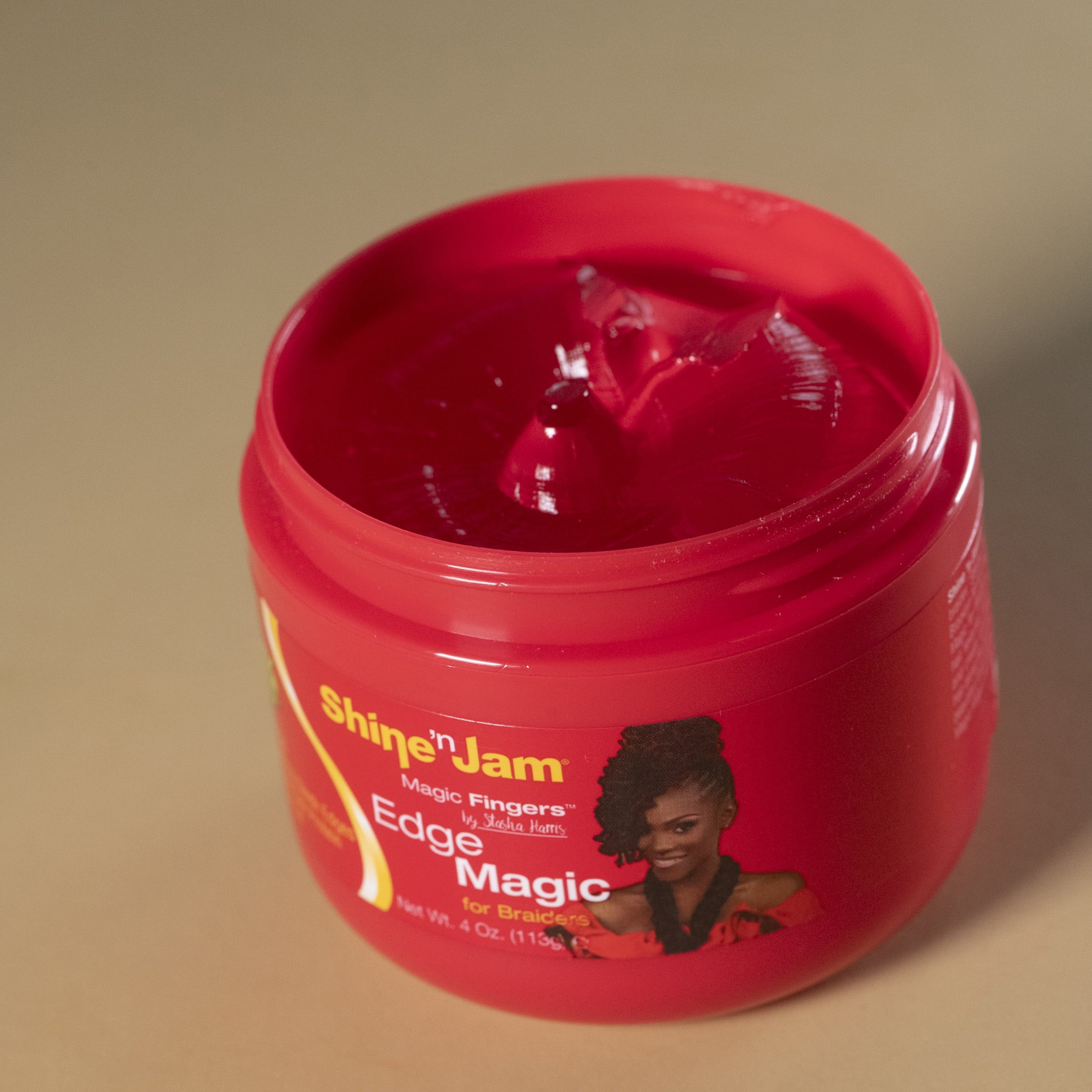 Ampro Shine 'n Jam® Magic Fingers® Edge Magic Gel, Frizz Control, 4 oz., Female