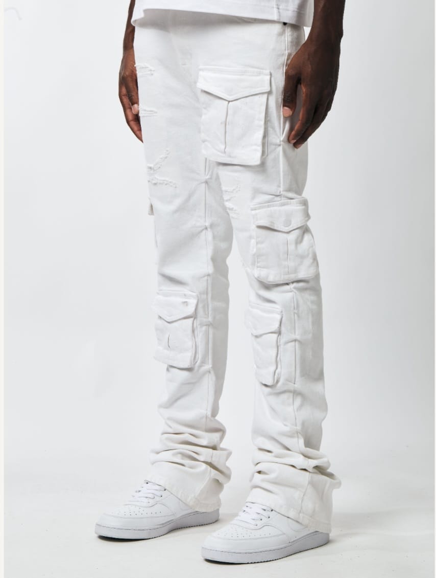 KIND-UB118T-Twill Stacked Pocket Pants
