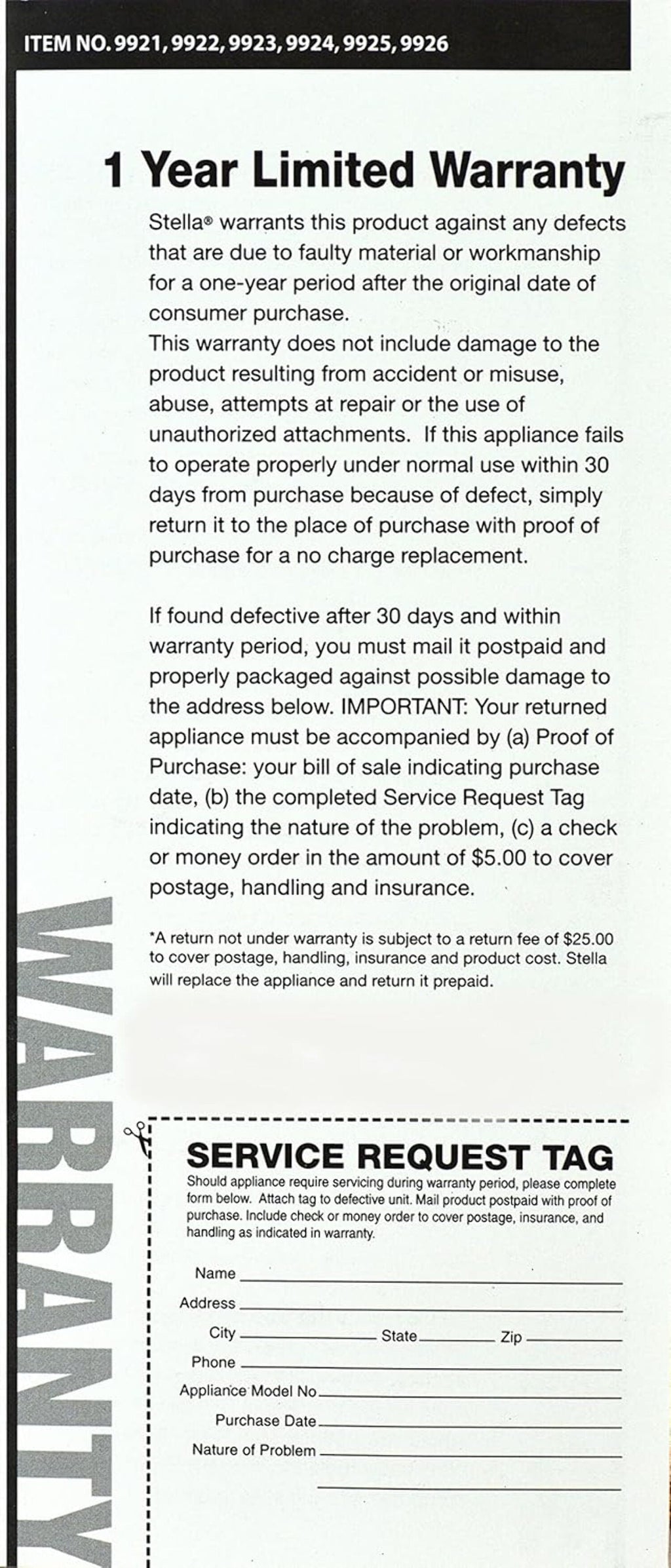 STELLA PRO - Professional Ceramic Curling Iron 3/4"