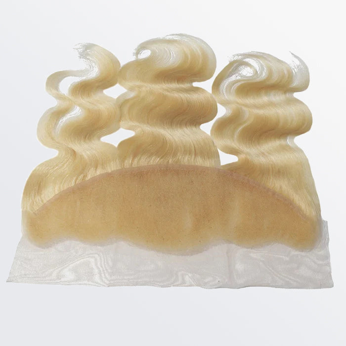 TedHair 14-20 Inch 13" x 4" Body Wavy Free Parted #613 Frontal