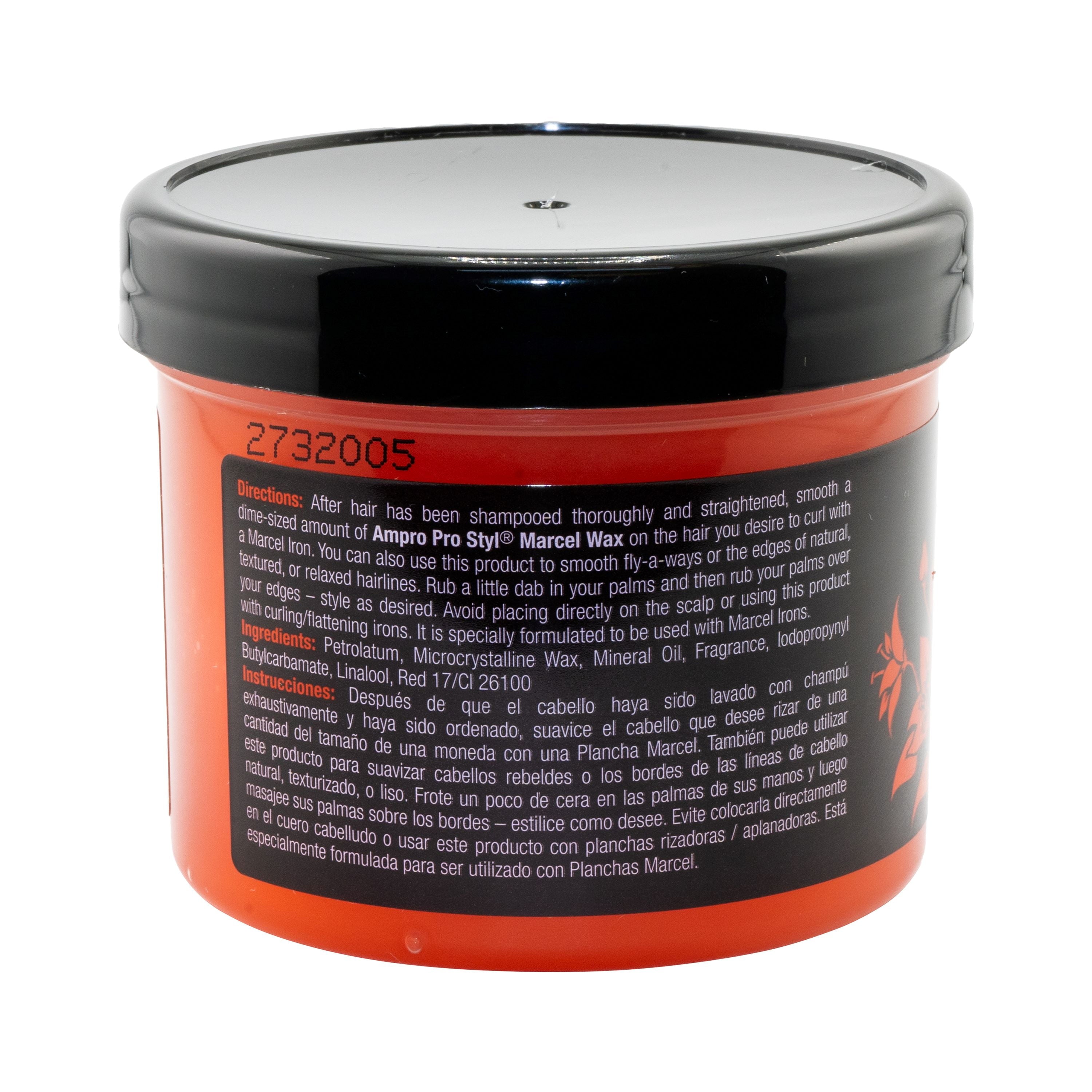 Ampro Pro Styl Marcel Wax, 4 oz, Moisturizing, Curly Hair, Unisex