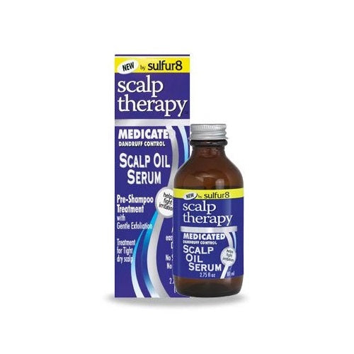 Sulfur 8 Scalp Therapy Medicated Scalp Control Scalp Oil Serum 2.75 oz