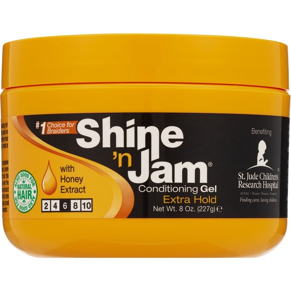 Shine 'n Jam Extra Hold Conditioning Gel, 8 OZ