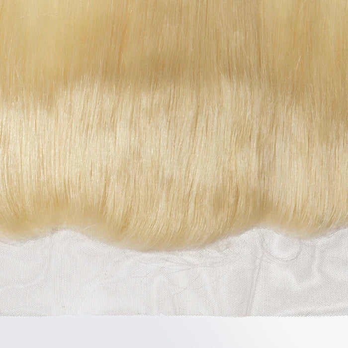 TedHair 14-20 Inch 13" x 4" Straight Free Parted #613 Frontal