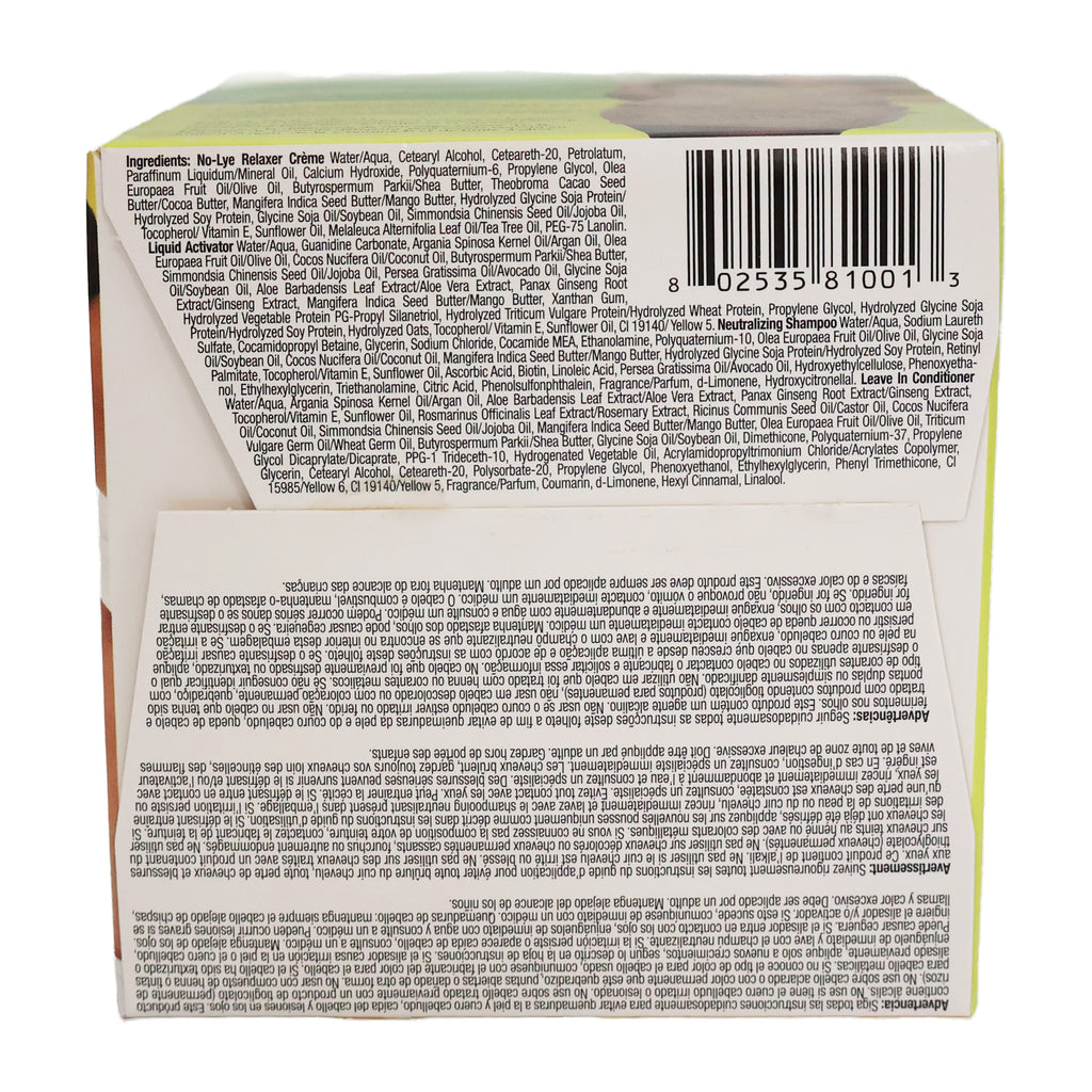 tcb Naturals Olive Oil No Lye Relaxer Kit, Regular