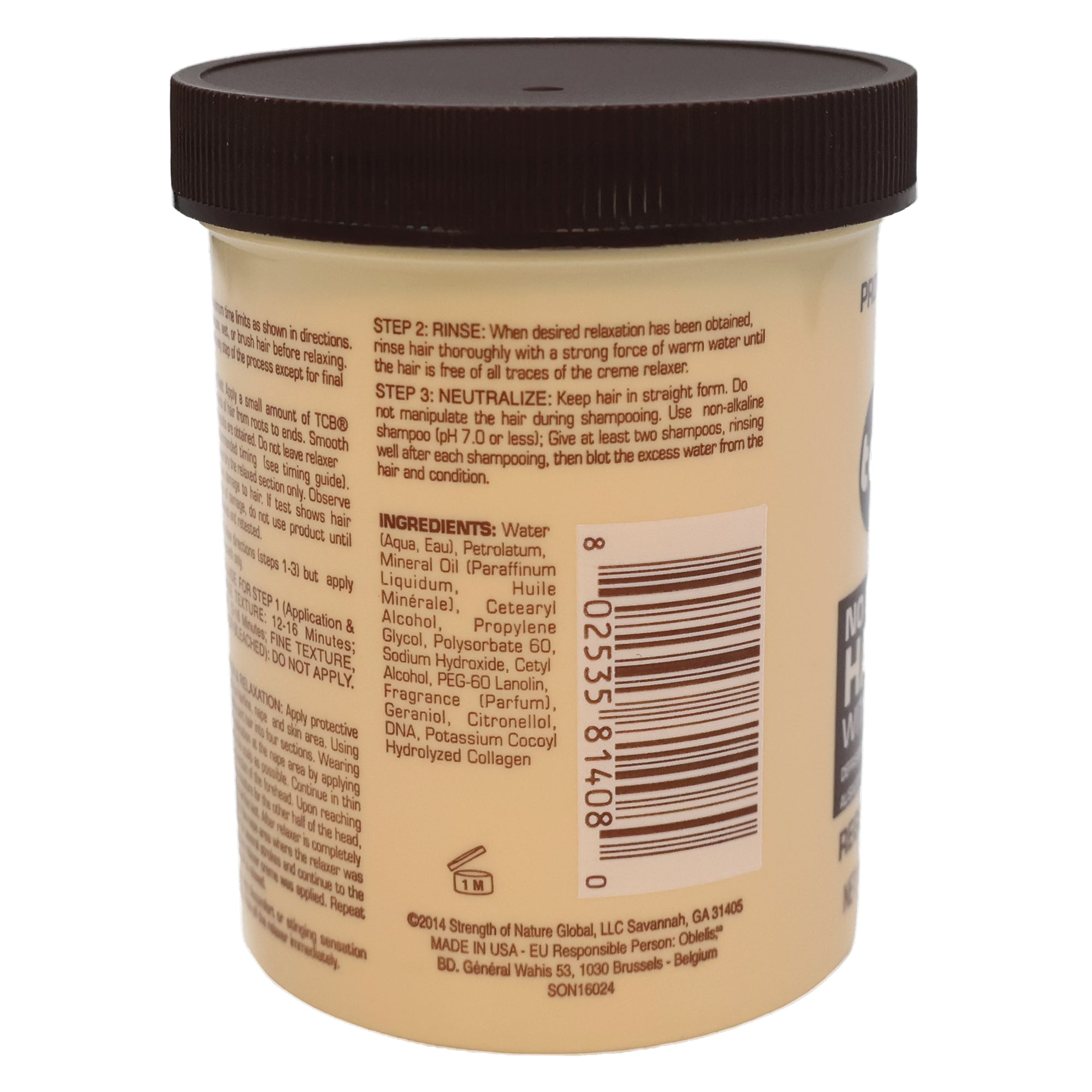 Tcb No Base Creme Hair Relaxer With Protein And DNA Regular, 7.5 Oz.