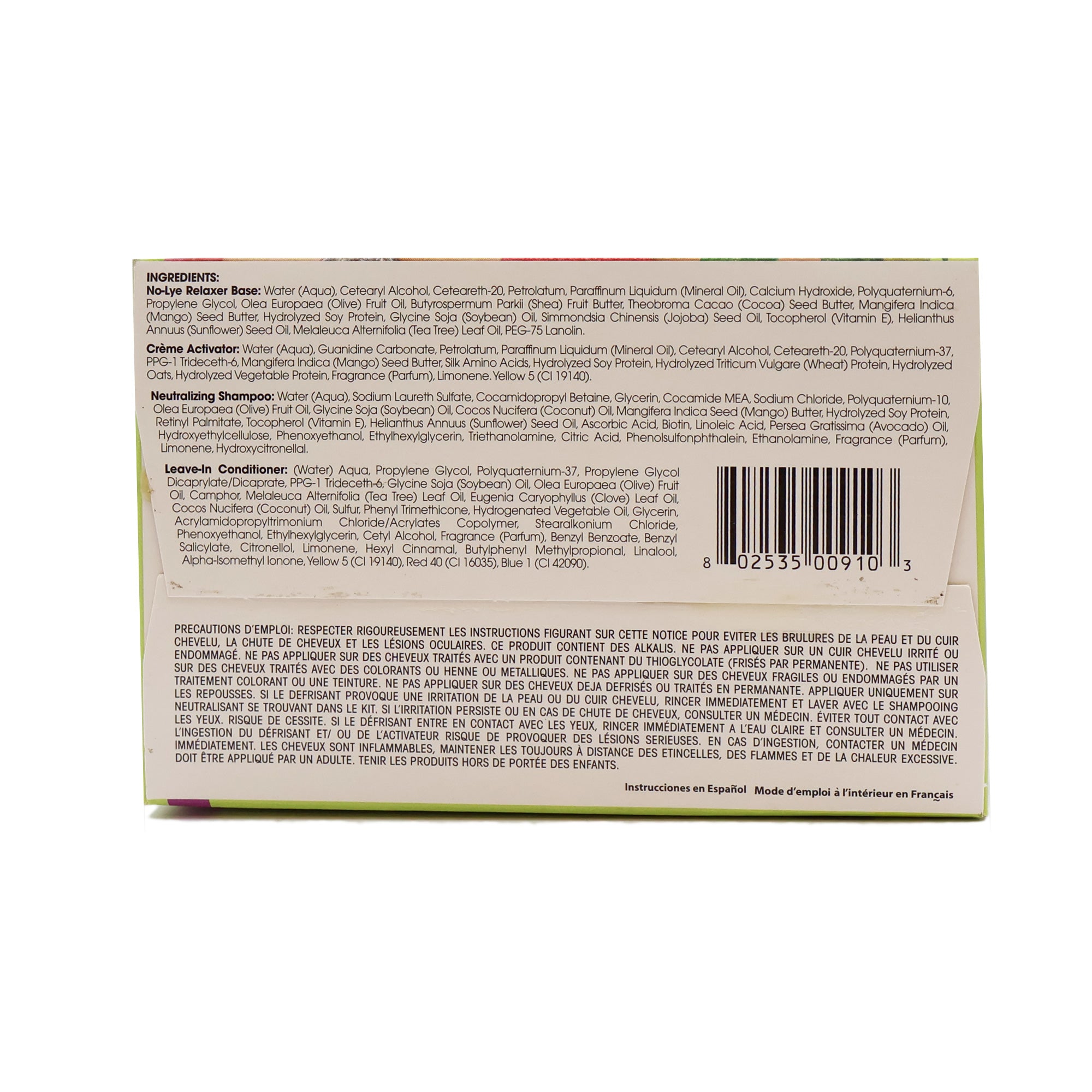 Smart Perm No-Lye Anti-Breakage Relaxer System, Regular, 4 Touch-up Applications