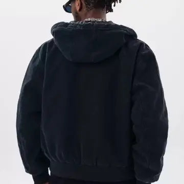 Retro Hooded Work Jacket