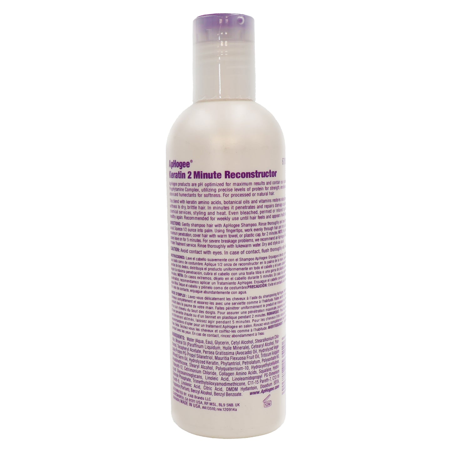 Aphogee Keratin Reconstructor, 8 Oz