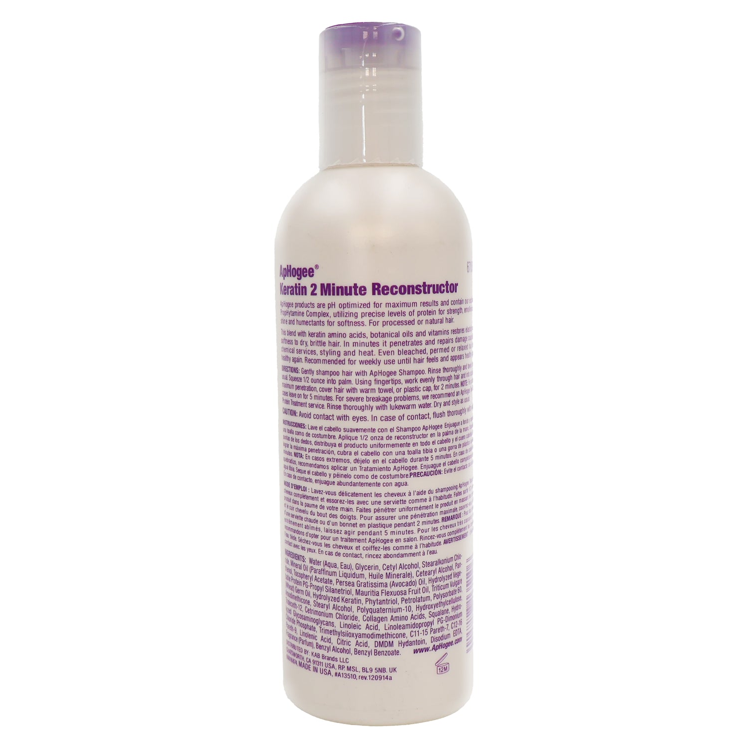 Aphogee Keratin Reconstructor, 8 Oz