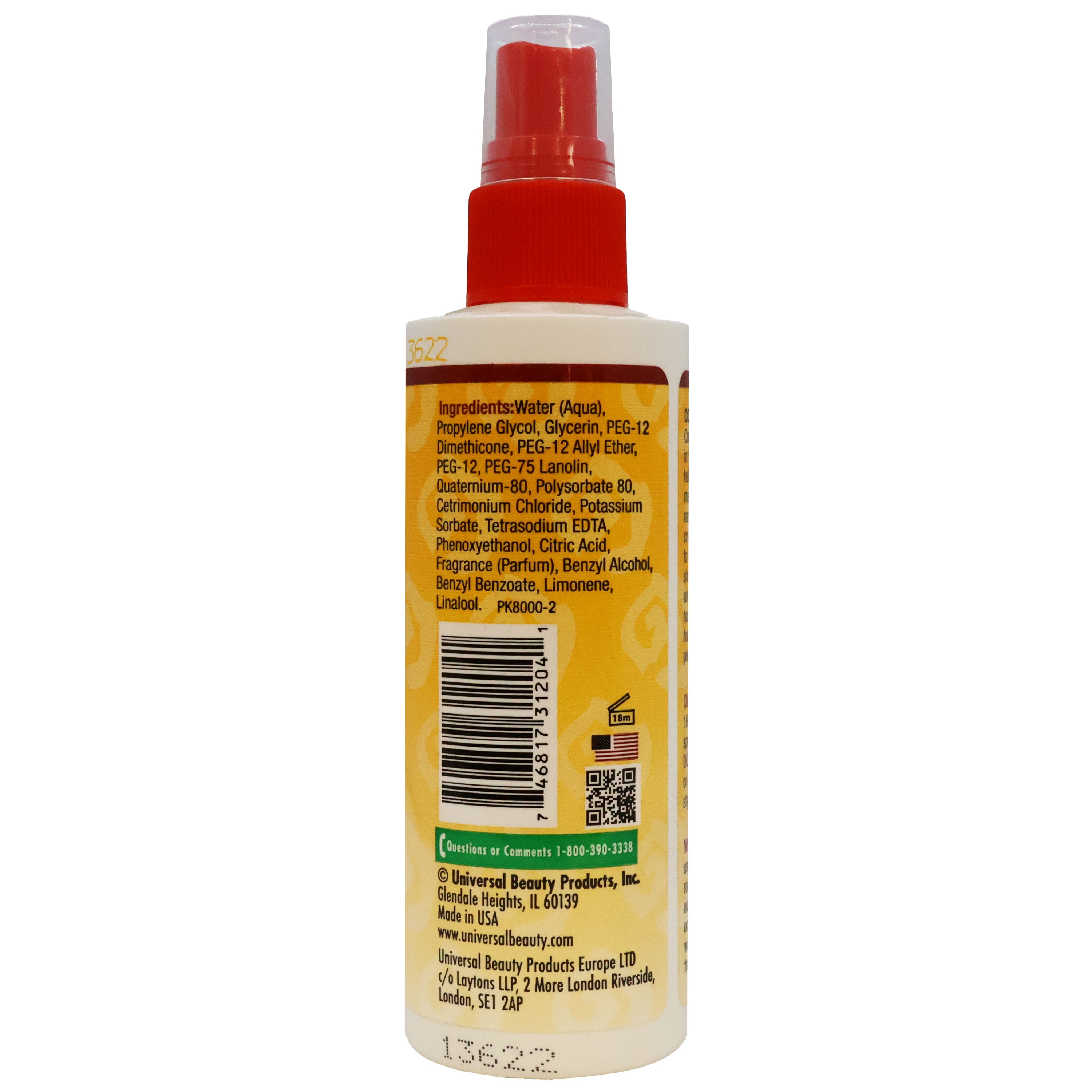 African Essence Control Wig Spray, 4 Oz