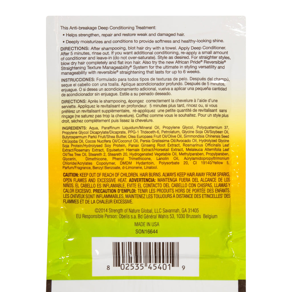 African Pride Olive Miracle Deep Conditioning Treatment, 1.5 Oz.