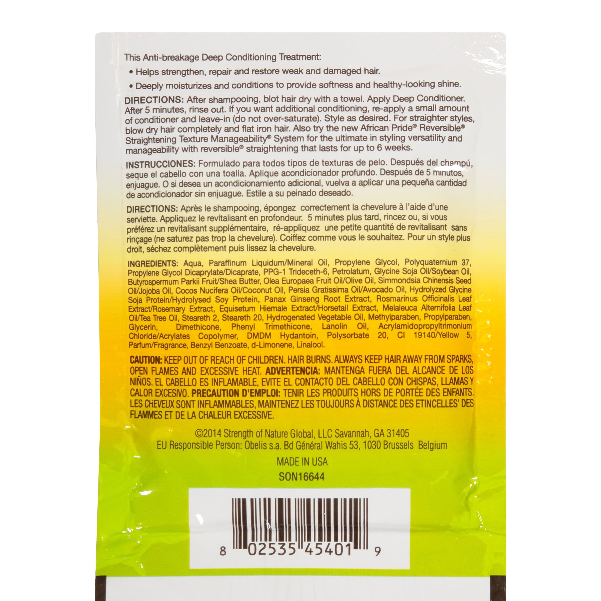 African Pride Olive Miracle Deep Conditioning Treatment, 1.5 Oz.