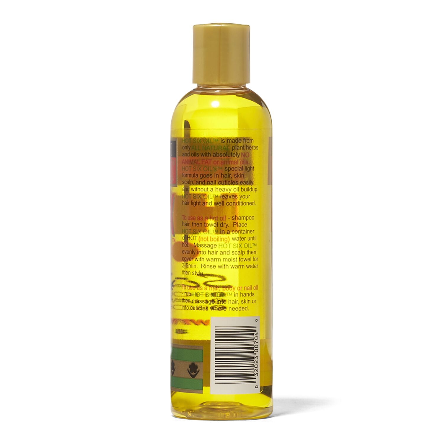 African Royale Hot Six Oil, 8 Oz.