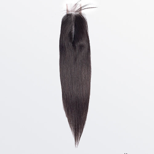 TedHair 14-20 Inches 2" x 6" Upgrade Straight HD Lace Closure #1B Natural Black