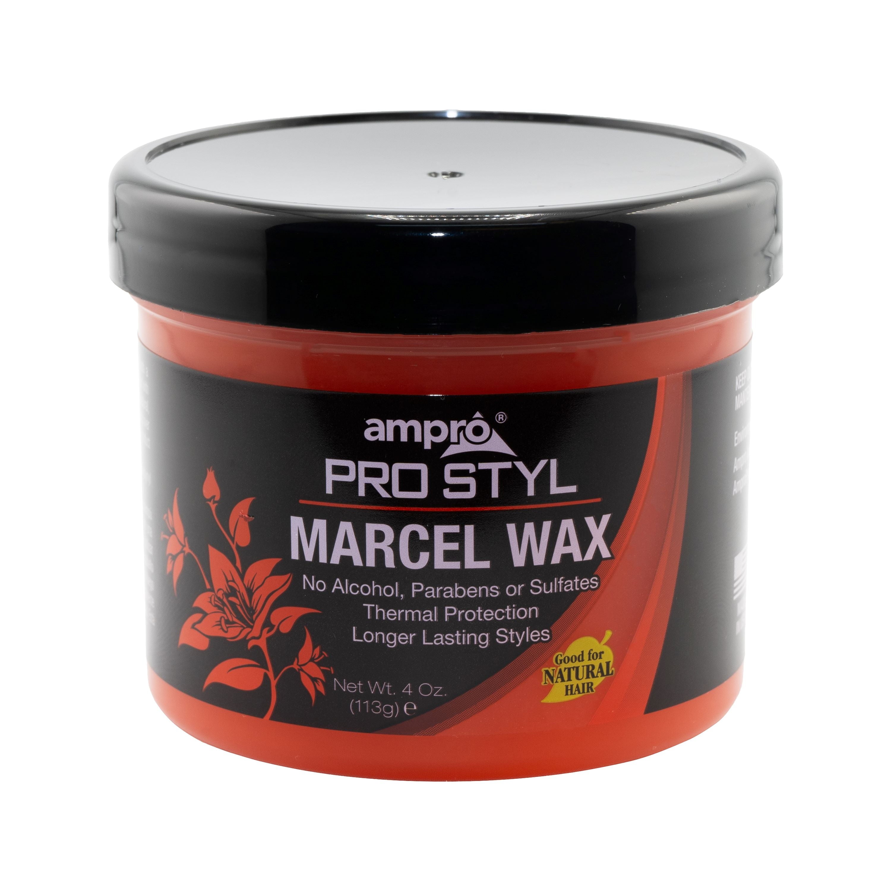 Ampro Pro Styl Marcel Wax, 4 oz, Moisturizing, Curly Hair, Unisex