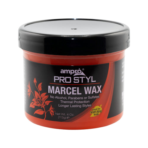 Ampro Pro Styl Marcel Wax, 4 oz, Moisturizing, Curly Hair, Unisex
