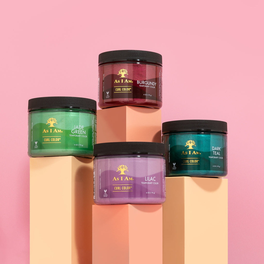 Curl Color Dark Teal Green