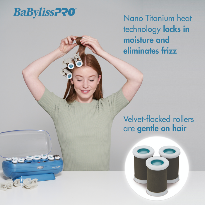 BaBylissPRO® Nano Titanium™ Professional 20-Roller Hot Rollers