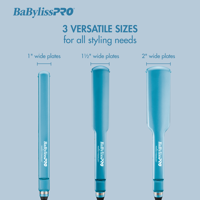 BaBylissPRO® Nano Titanium™ 1½ " Ultra-Thin Straightener