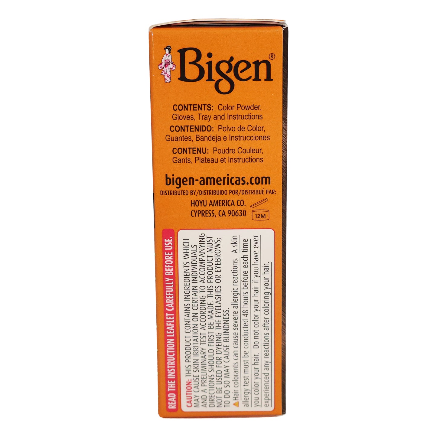 Bigen Permanent Powder Hair Color 45 Chocolate, 0.21 Oz.