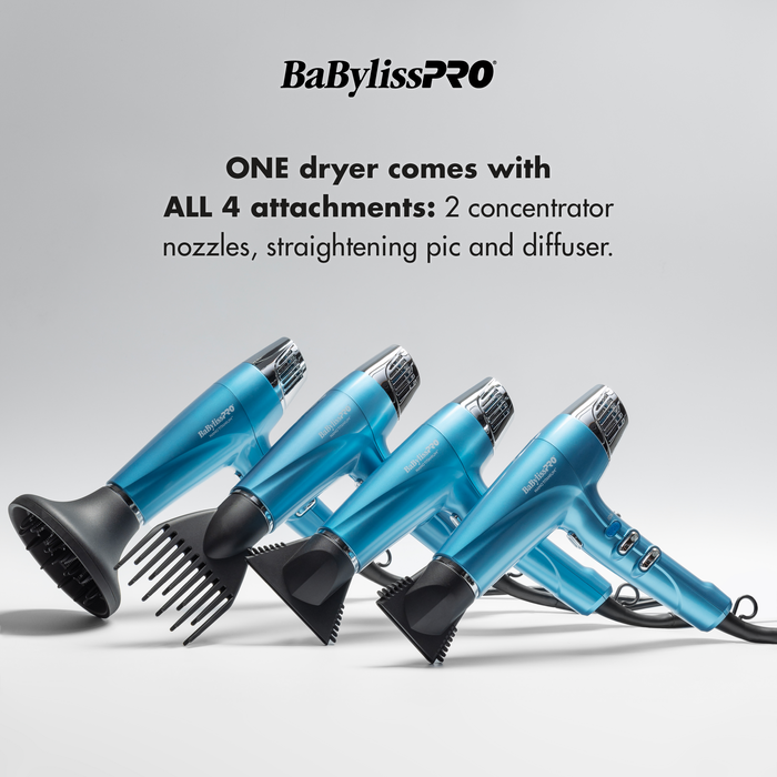 BaBylissPRO® Nano Titanium™ Professional High-Speed Dual Ionic Dryer