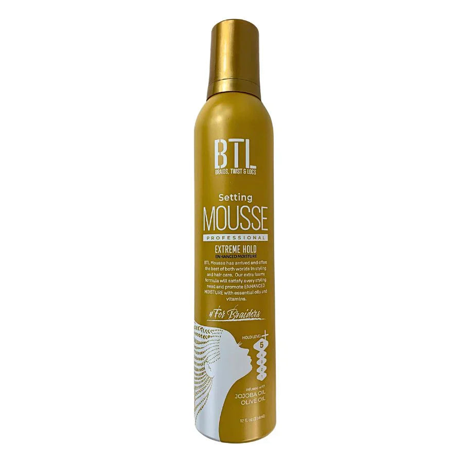 BTL Setting Mousse Extreme Hold (Enhanced Moisture) - Gold