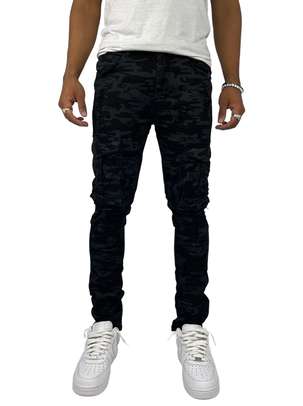 BT-BTP21205-BT Skinny Cargo Jean (12PCS)