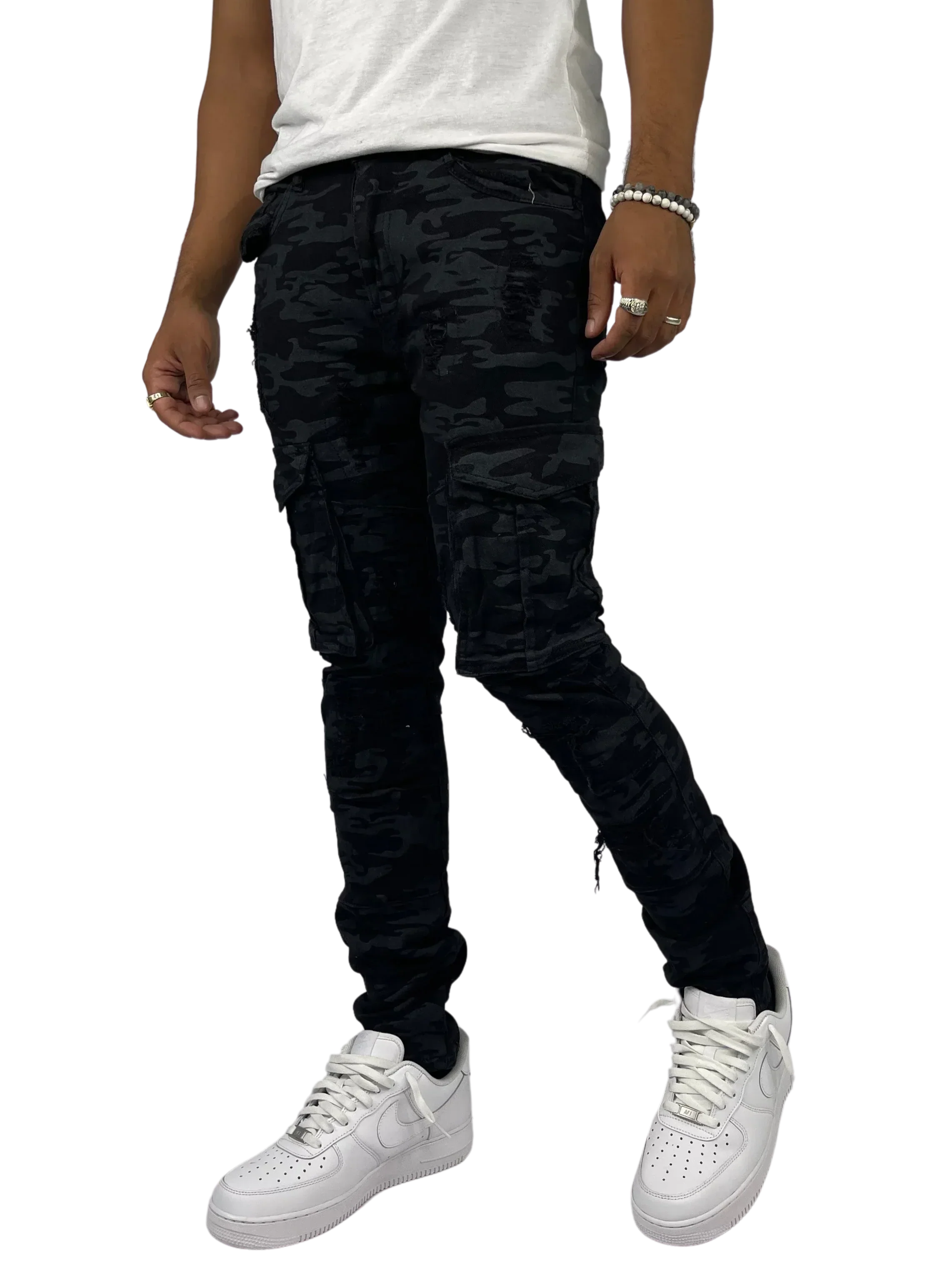 BT-BTP21205-BT Skinny Cargo Jean (12PCS)