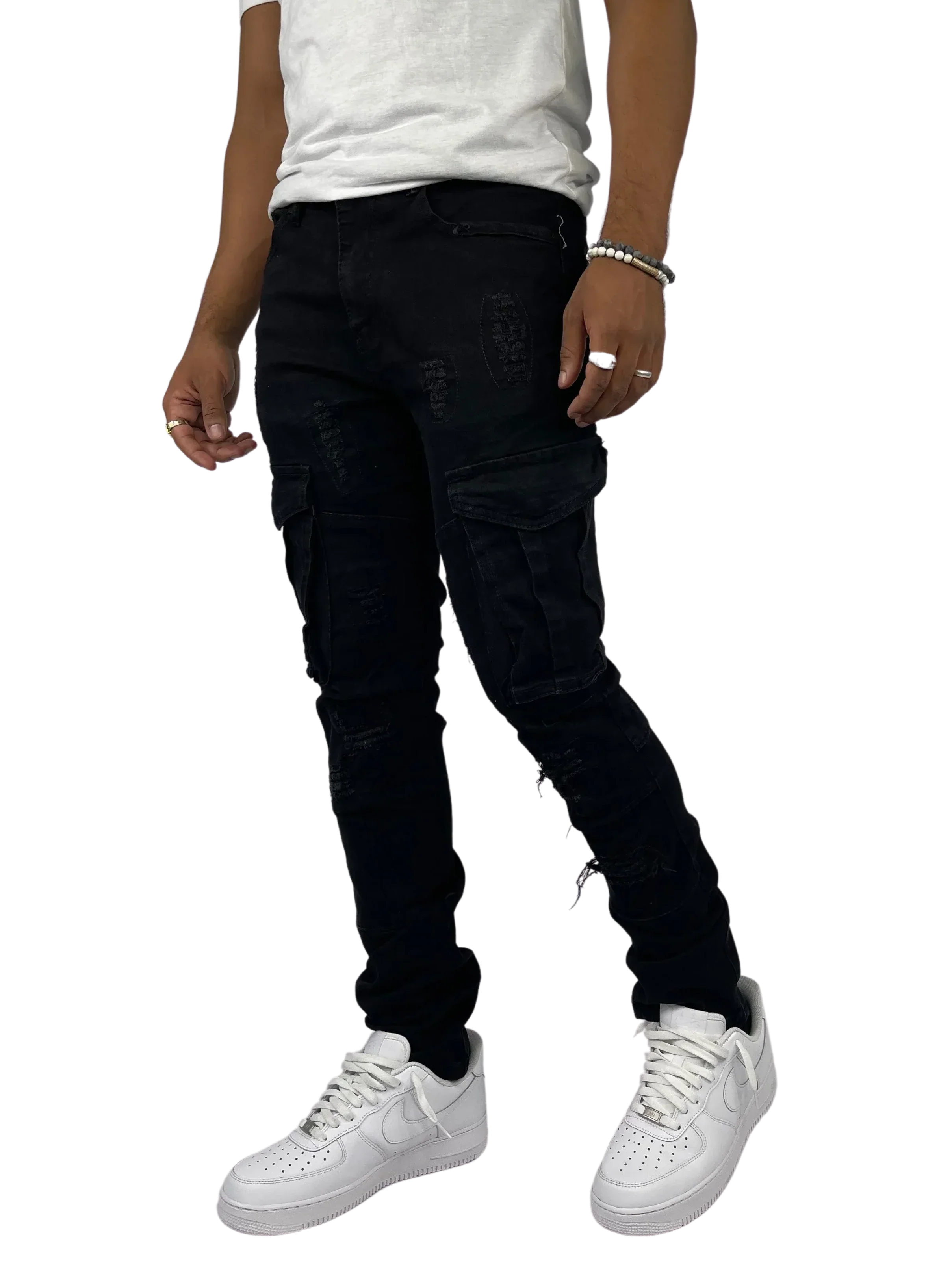 BT-BTP21205-BT Skinny Cargo Jean (12PCS)