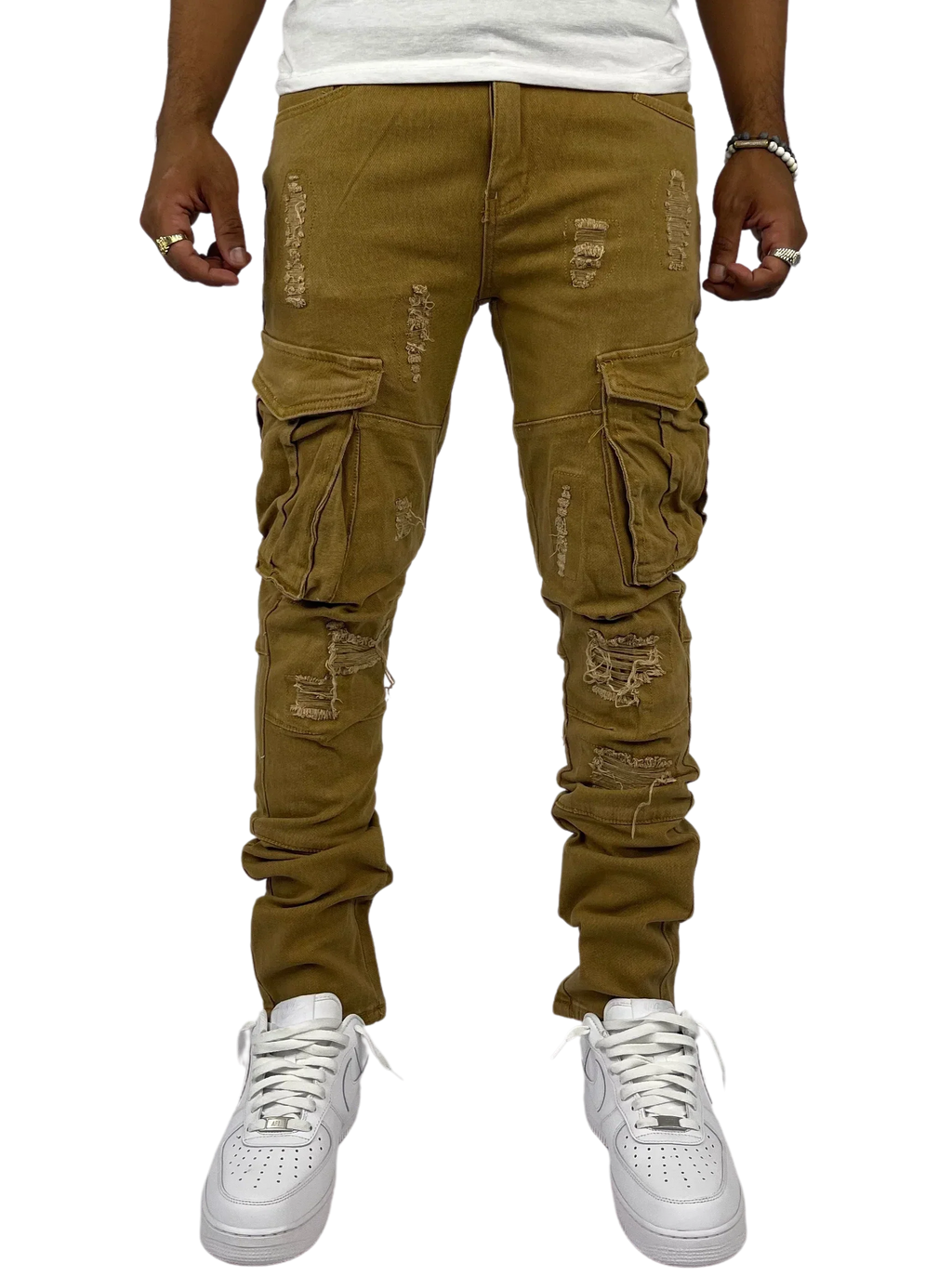 BT-BTP21205-BT Skinny Cargo Jean (12PCS)