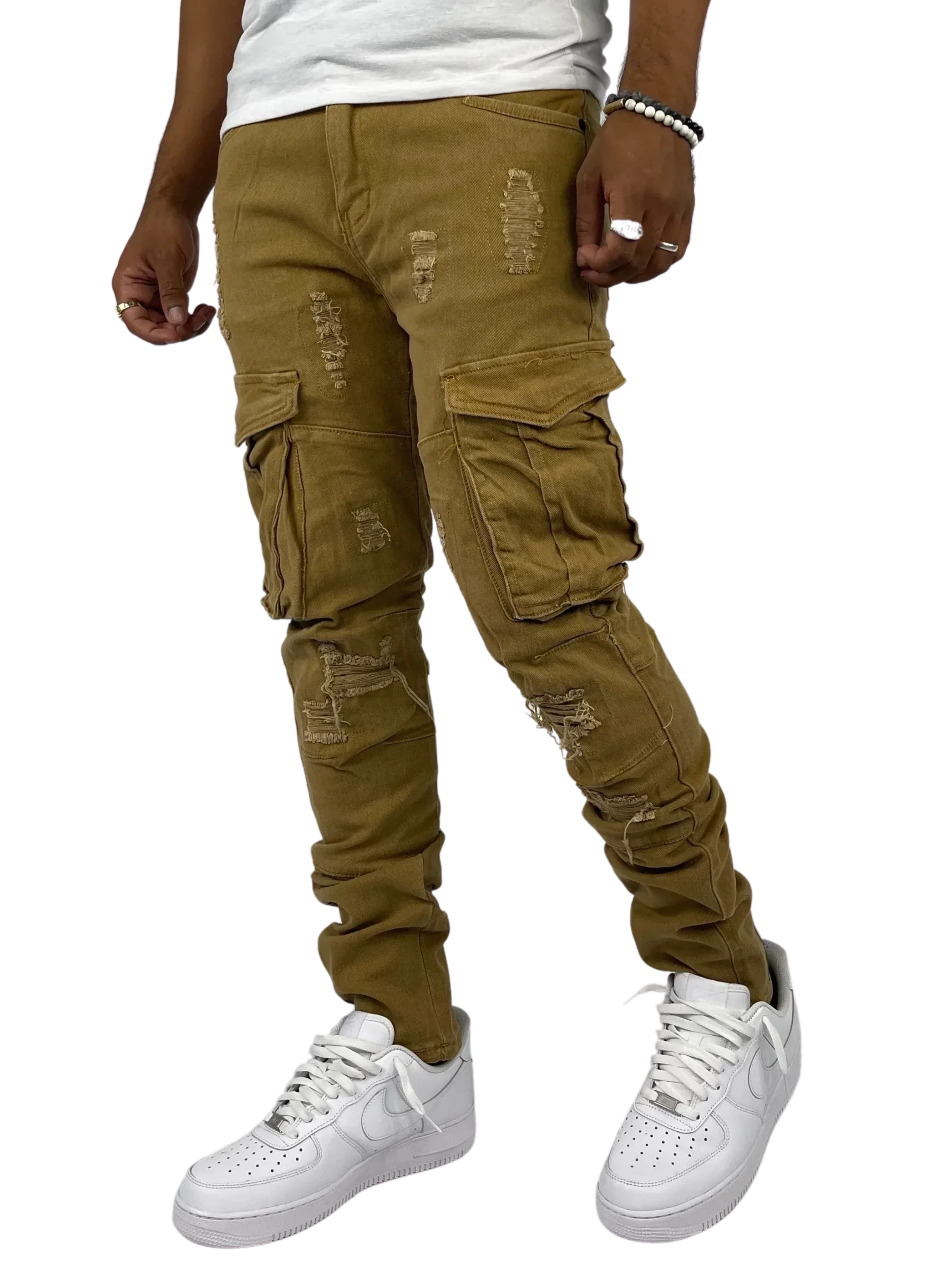 BT-BTP21205-BT Skinny Cargo Jean (12PCS)