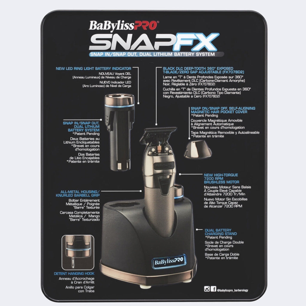 BabylissPro SnapFX Cordless Trimmer FX797