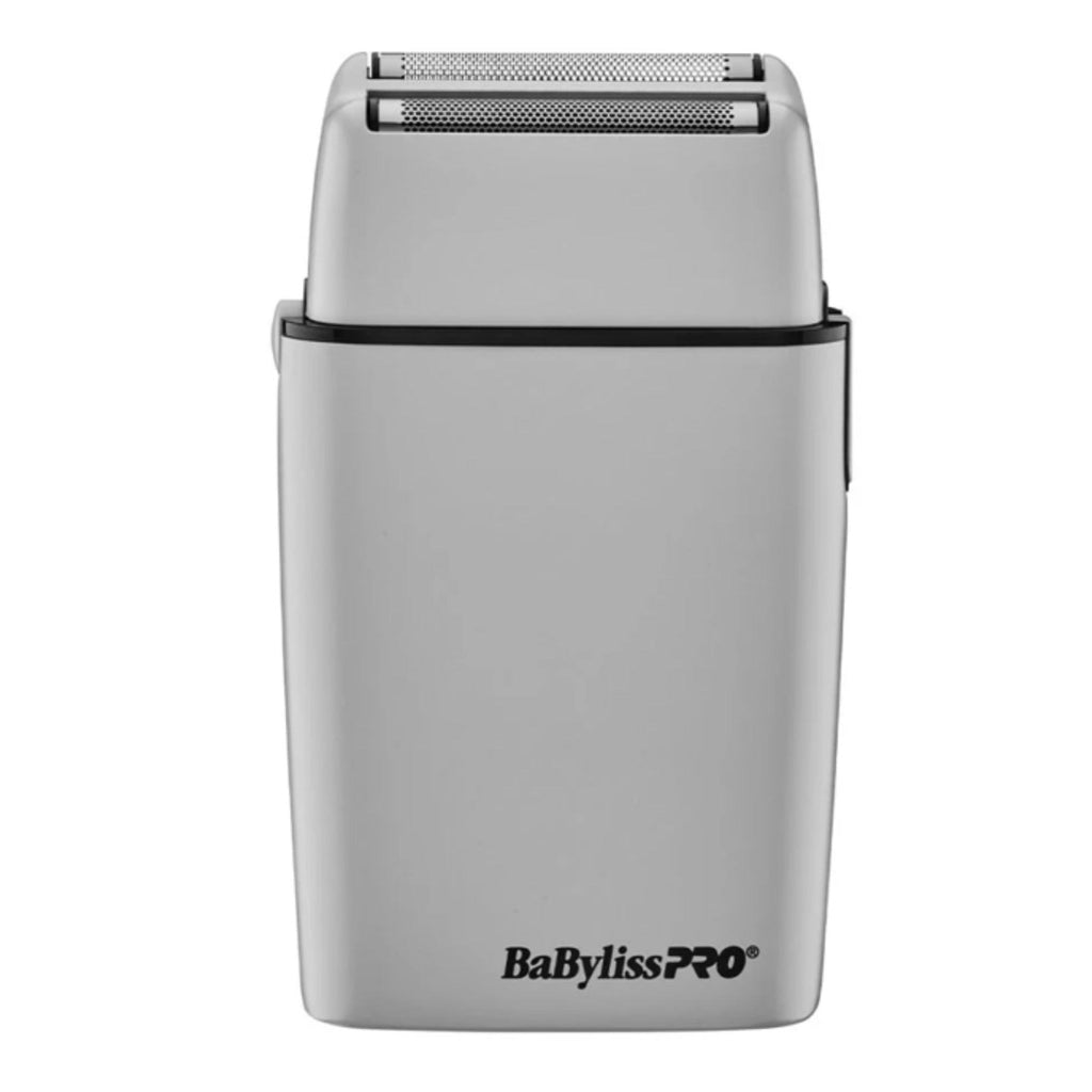 BabylissPro FoilFX02 Grey Metal Double Foil Shaver