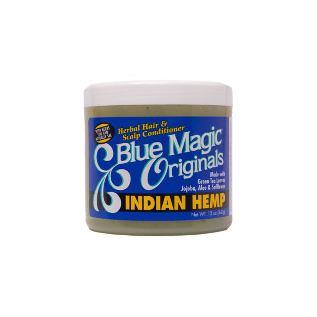 Blue Magic Originals Indian Hemp Herbal Hair & Scalp Conditioner, 12 oz, All Hair Types